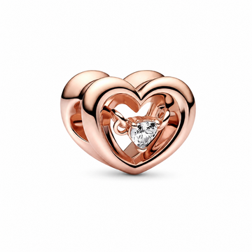 Blooming Heart Charm